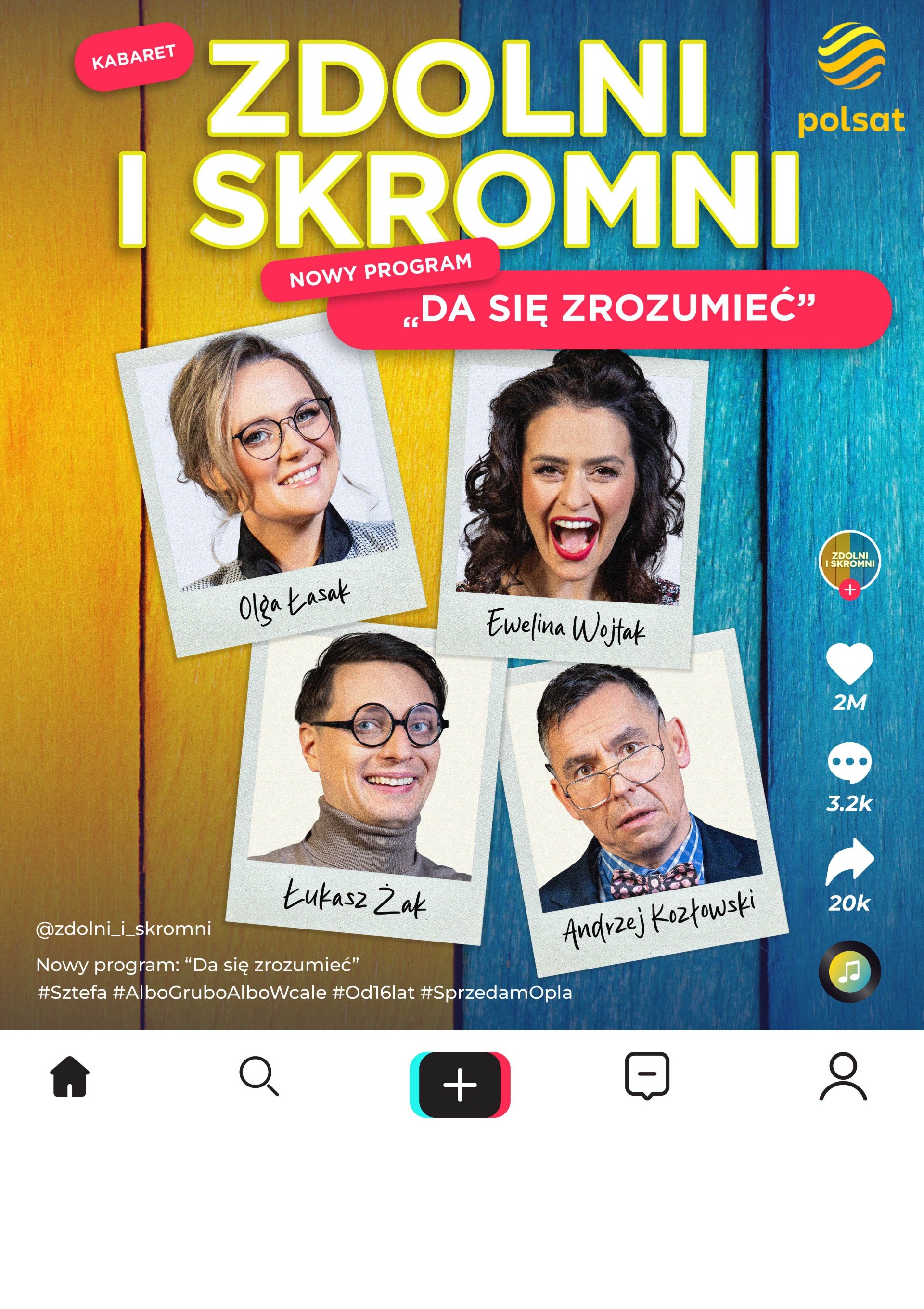 Zdolni i Skromni - "Da się zrozumieć": Rejestracja TV Polsat